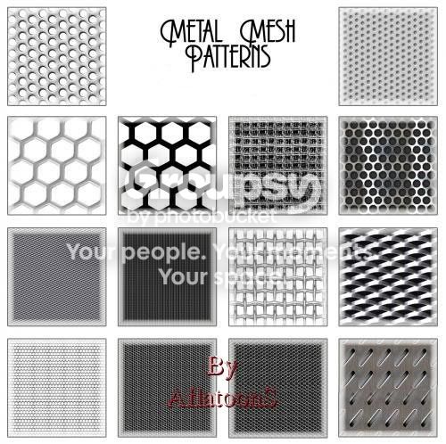 Metal Mesh Pattern for Photoshop
