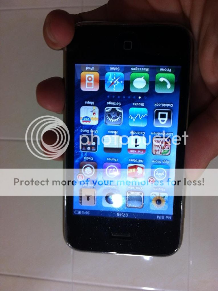 HCM Bán iphone 3GS 16GB black đẹp 98%, khay sim trùng Imei. - 2