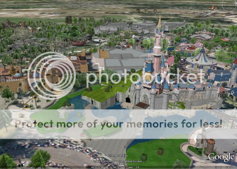 Google Earth and Disneyland Paris The DIS Disney Discussion Forums
