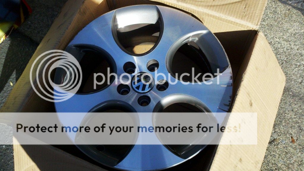 vw mkv mk5 gti rims 18" 275 norcal