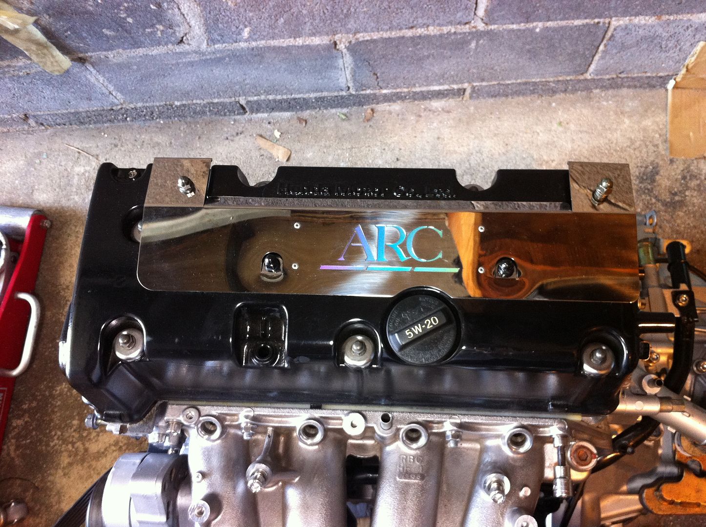 ARC KSeries Stainless Spark Plug Cover .. The K Series